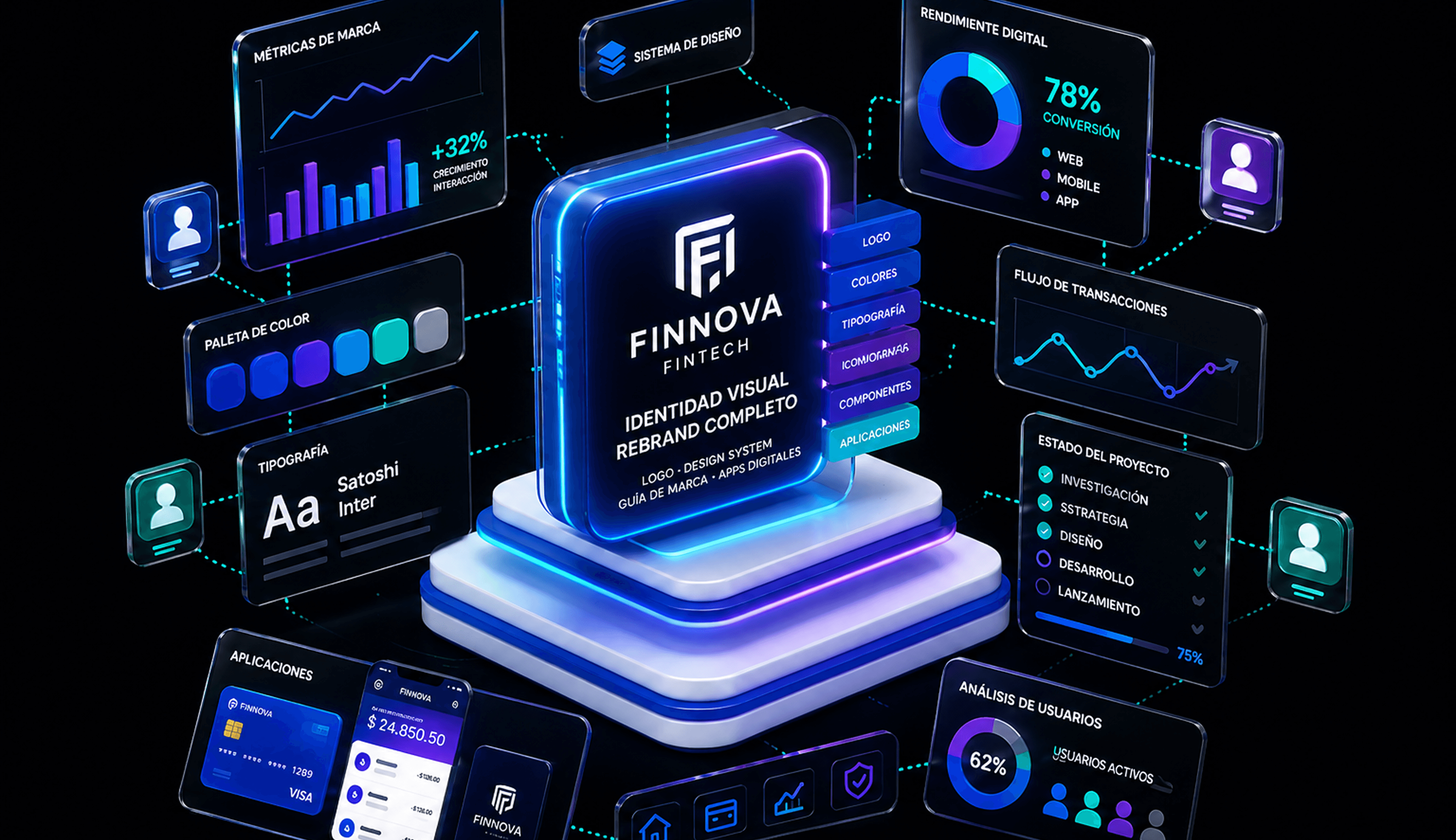 Identidad visual — Fintech